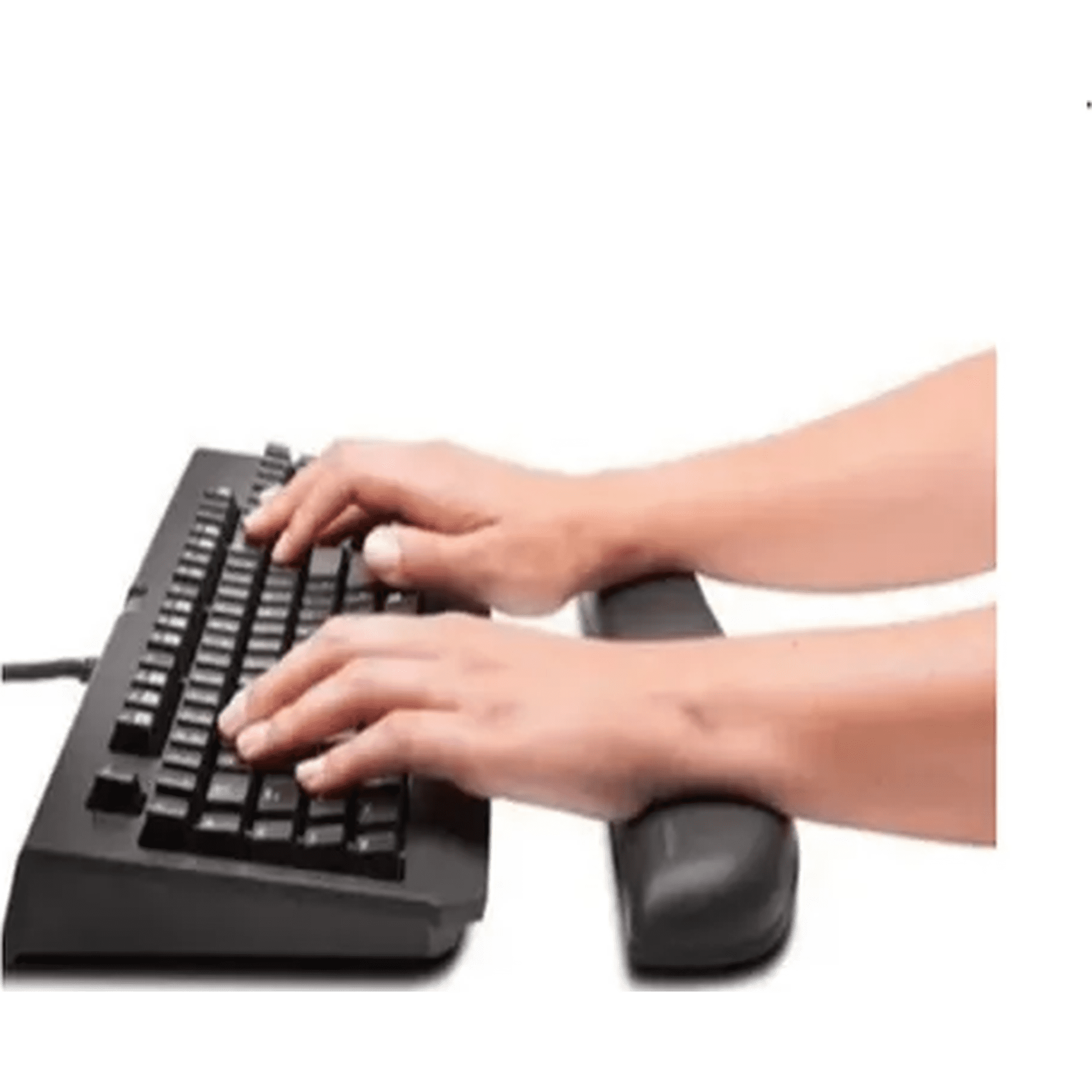 Genérico - Apoya Muñeca Teclado Genius Pad Negro