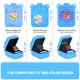 thumbnail image 4 of Funda de Silicona para Mascota Digital Interactiva Bitzee Azul, 4 of 7