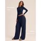 thumbnail image 3 of Trendy Queen Conjunto de descanso de 2 piezas para mujer, moda otoño 2026, 3 of 3