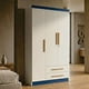 thumbnail image 3 of Closet Yardas Leticia Blanco 1x3 3 Puertas 2 Cajones, 3 of 10