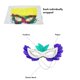 thumbnail image 5 of Máscaras de Mardi Gras Novety 4E con plumas para adultos, paquete de 12, 5 of 9