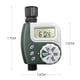 thumbnail image 5 of Temporizador de agua digital, reloj de riego Pantalla LCD impermeable Digital Automático Ahorro de tiempo, programas de riego ideales para jardín invernadero agricultura, 5 of 8