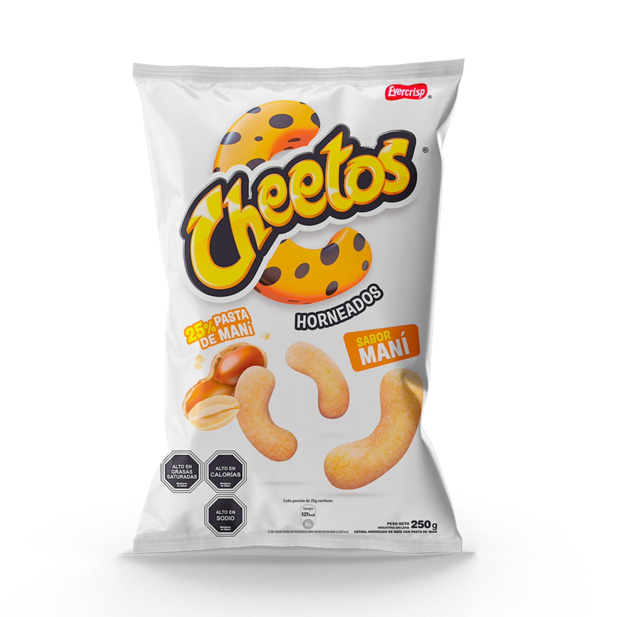 Sufés Cheetos Sabor Maní 250 g Evercrisp