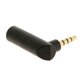 thumbnail image 4 of Adaptador De Audio Digital De 4 Polos En ángulo Recto Con Conector Macho A Hembra De 3,5 Mm, 4 of 4