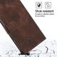 thumbnail image 3 of Funda Cartera para Motorola Moto G86 con Soporte y Ranuras, Resistente a Golpes y Rayones Marrón, 3 of 6