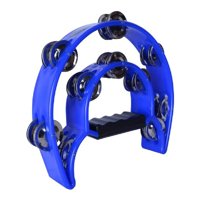 Rmx - Pandero Media Luna 8,5” Tr-4 Azul - Pa-G3E3