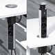 thumbnail image 4 of Torre Enchufe Gris 60mm Chileno 3 Orificios (3 enchufes + USB-C), 4 of 7