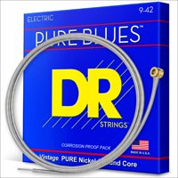 Cuerdas Para Guitarra Eléctrica Dr Strings Phr-9 Níquel Puro