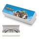 thumbnail image 5 of Vecinos Invasores Estuche Rígido para Gafas de Cuero PU Protector con Forro de Felpa Premium Suave para Hombres y Mujeres, 5 of 6