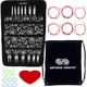 thumbnail image 1 of Juego de agujas de tejer ChiaoGoo Twist Red Lace de 4 pulgadas con bolsa, 1 of 6