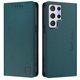 thumbnail image 4 of Funda Billetera con Soporte para Samsung Galaxy S22 Ultra Bloqueo RFID Plegable Verde oscuro, 4 of 6