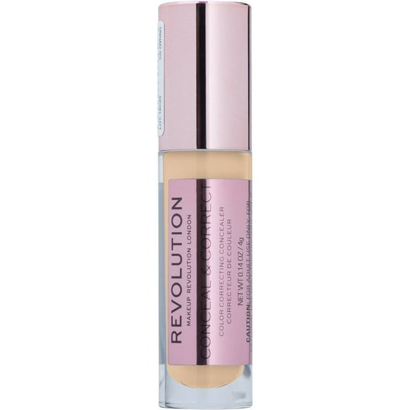 Makeup Revolution Corrector Ocultar y Definir C8 Brown, 3,4 Ml