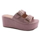 thumbnail image 1 of Sandalia Chalada Mujer Clona-20 Rosado Plataforma, 1 of 3