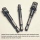 thumbnail image 4 of Adaptador de vaso GzvvSvzoi 1/4", 3/8" y 1/2" – paquete de 12, 4 of 7