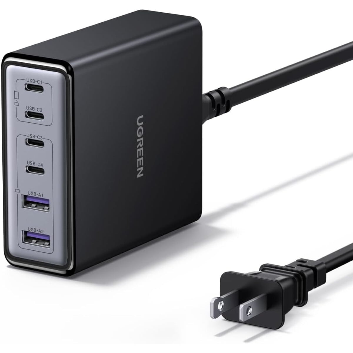 Cargador Ugreen 100w 6 Puertos Gan Usb C Desktop Hub