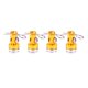 thumbnail image 2 of 4pcs Magnetic Stealth RC Car Shell Columna Cuerpo Invisible Post Mount Golden, 2 of 5