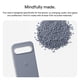 thumbnail image 5 of Funda para Google Pixel 10 Pro XL de silicona suave en obsidiana, 5 of 5