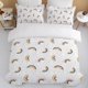 thumbnail image 4 of Purple Unicorn Full Bedding Set for Kids Boys Girls Glitter Galaxy Unicorn Duvet Cover 3 Piece Space Unicorn Comforter Cover, 4 of 5