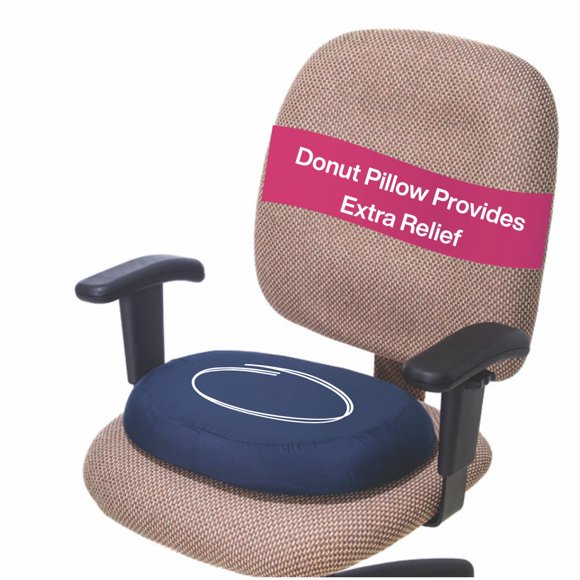 Almohada para silla Essential Medical Supply, forma de rosquilla moldeada, 40 cm
