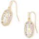 thumbnail image 1 of Aretes Colgantes Kendra Scott Lee Dorados Vidrio Dicróico, 1 of 2