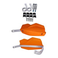 Ioensy - 2 Protectores De Manos Resistentes Al Viento Para Motocross, Reparación De Piezas De Motocross, Protectores De Manos Para Motocicleta, Color Naranja