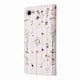 thumbnail image 5 of FOXDOCK Funda Tipo Cartera Floral para iPhone SE 2020 ,Funda con Tapa de Cuero PU, Protección Antigolpes con Ranuras para Tarjetas y Soporte, 5 of 5