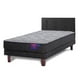 thumbnail image 1 of Cama Europea Therapedic Plus 1.5 Plaza + Respado Royal Negro Base Normal, 1 of 4