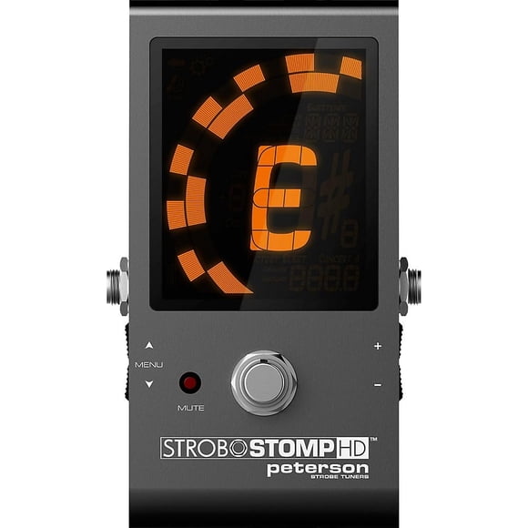 Afinador de guitarra Peterson StroboStomp HD 403884 con pantalla a todo color