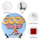 thumbnail image 3 of Plato Decorativo de Porcelana Desmarcar La Tropa Goofy 15 cm, 3 of 6