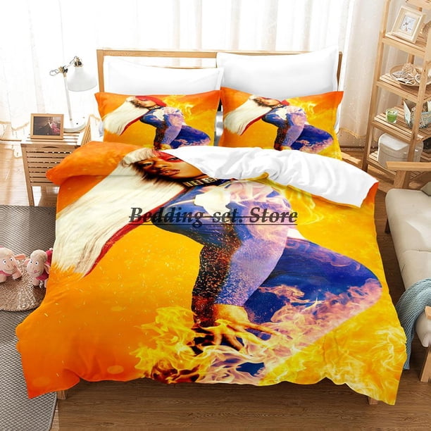Megan Thee Stallion Bedding Set Bed Set Aldult Kid Bedroom Duvetcover Sets Bed Sheet Set