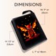 thumbnail image 4 of Carpeta para cartas coleccionables Bindablu Fire Dragon de 400 bolsillos, 4 of 8
