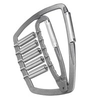 Ioensy - Fortalecedor De Agarre De Mano Agarre De Mano Empuñaduras De Antebrazo De Metal Ejercitador Ajustable 5 Resortes