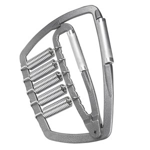 Ioensy - Fortalecedor De Agarre De Mano Agarre De Mano Empuñaduras De Antebrazo De Metal Ejercitador Ajustable 5 Resortes