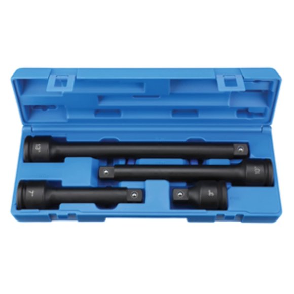 Juego de extensiones de impacto Grey Pneumatic 3/4" 4 piezas