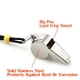 thumbnail image 2 of Whistle Hipat, 8 paquetes con cordón, 7 de plástico y 1 de acero inoxidable, 2 of 6