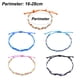 thumbnail image 2 of 5 pulseras tejidas de arcoíris para mujer, ajustables, con cordón trenzado., 2 of 5