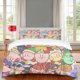 thumbnail image 4 of Pink Krbys Game Duvet Cover 3 Piece Bedding SetTeen Anime Comforter Cover Set Super Soft Duvet Cover with Pillowcase, 4 of 5