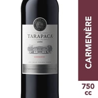 Vino Tinto Carmenere Tarapacá León Botella