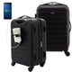 thumbnail image 1 of Set de equipaje Wrangler Smart Black de 20 pulgadas con portavasos y USB, 1 of 3