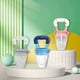 thumbnail image 4 of 5pcs/set Baby Fresh Food Fruit Vegetable Feeder With Small Middle Large Pacifier, Infant Toddler Teether Soothing Toy, Food Juice Supplement Processo, Baby Food Feeder Pacifier, Feeding Food Squeeze, 4 of 5