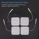 thumbnail image 2 of Almohadillas De Electrodos Tens Unit 80 Unidades 5 X 5 Cm Reutilizables, 2 of 7
