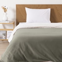 Mashini - Frazada Polar-Sherpa Lisa 1.5 P Verde