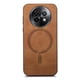 thumbnail image 2 of Magnetic Slim Case for Realme 13 Pro 5G with Camera Guard & Anti-Scratch Back Brown, 2 of 5