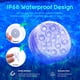 thumbnail image 5 of Luz LED sumergible, paquete de 4 luces LED impermeables con control remoto RGB que cambian de color, decoración para estanques, jarrones, piscinas y acuarios., 5 of 5