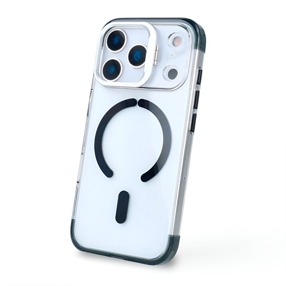 Funda Cam Holder Antiyellow Compatible con MagSafe Negro para iPhone 17 Pro Max