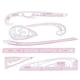thumbnail image 2 of Regla Curva Francesa, Herramientas De Costura A Medida Para Creadores De Patrones, Diseñadores Principiantes, 8 Uds., 2 of 3