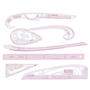 Bothyi - Regla Curva Francesa, Herramientas De Costura A Medida Para Creadores De Patrones, Diseñadores Principiantes, 8 Uds.
