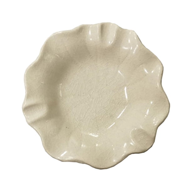 Bandeja de cerámica para servir aceites esenciales, bandeja para botellas, bandeja para baratijas, hogar, salón, spa, salón de belleza, bandeja difuso Blanco