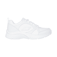 Zapatillas Blancas Escolares Juvenil Skechers Microspec Plus | 302636L-Wht - Talla 34