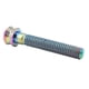 thumbnail image 2 of m6x35mm bicicleta bicicleta columna auricular vástago tapa titanio tornillo tornillo arco iris, 2 of 5
